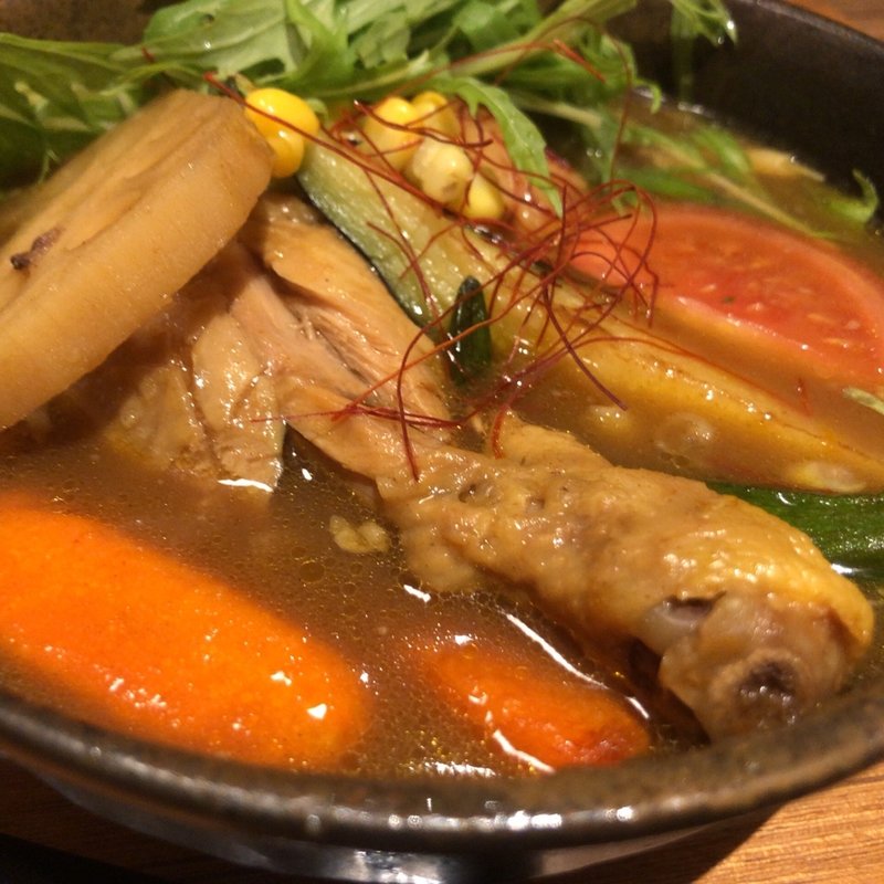 和風カレースープ(地鶏と個室居酒屋 辻留)