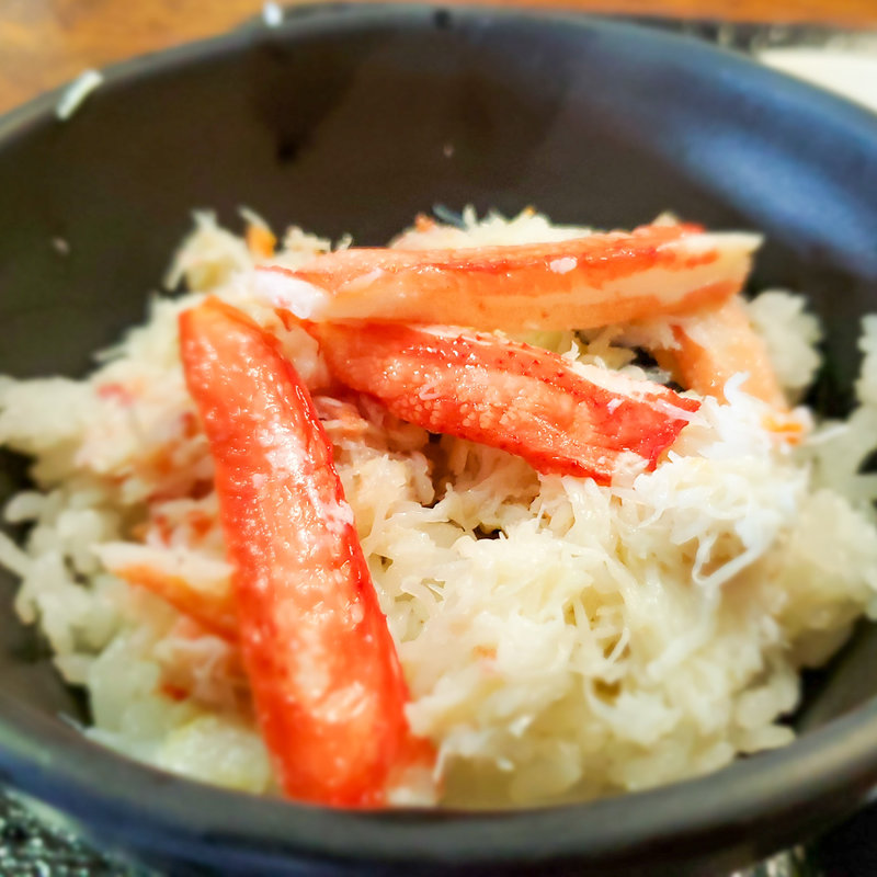 カニ丼（ハーフ）(柿崎商店 海鮮工房)