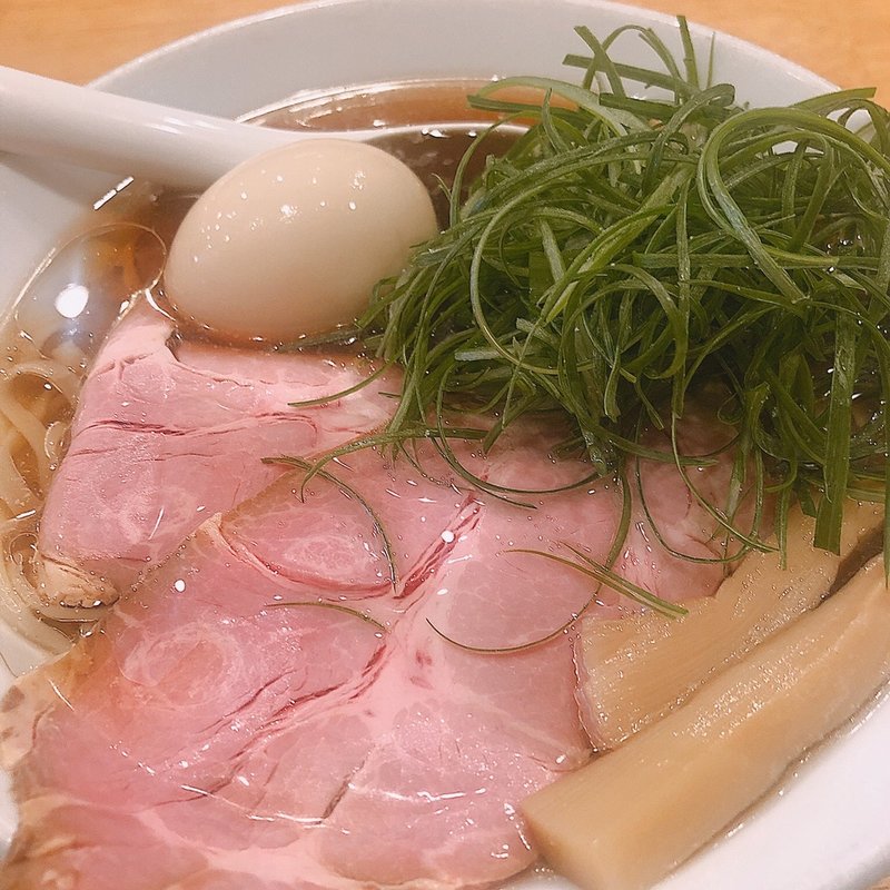 純系名古屋コーチン冷やし(プロトタイプVer.)(中華そば ココカラサキゑ)