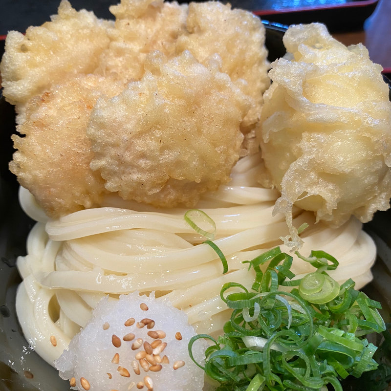 鳥玉天ぶっかけ(ゆう庵)