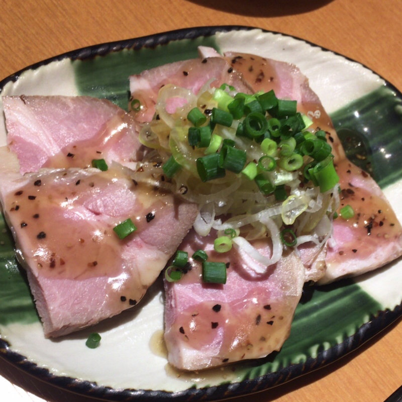 おつまみチャーシュー(ふれあい酒場ほていちゃん 上野2号店)