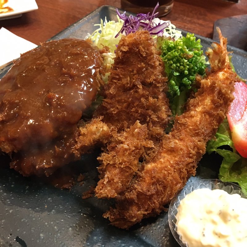 ミックスフライ(キッチン谷沢)