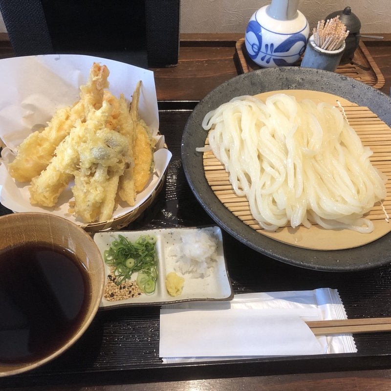天ざるうどん(うどん屋麺之介 大阪店 )