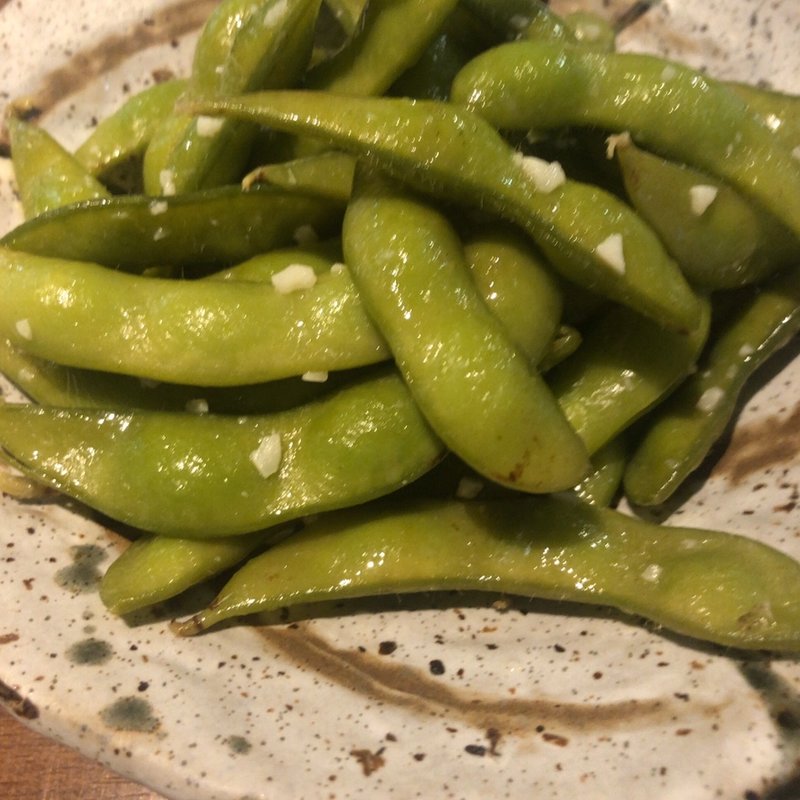 ガーリック枝豆(俺のやきとり 大井町)