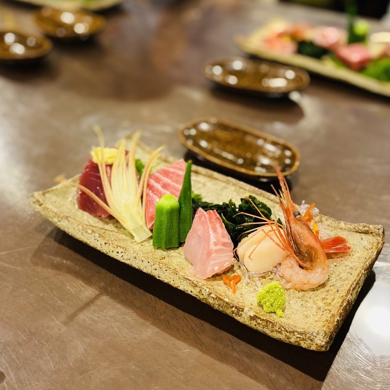 刺身(季節料理前ざき)