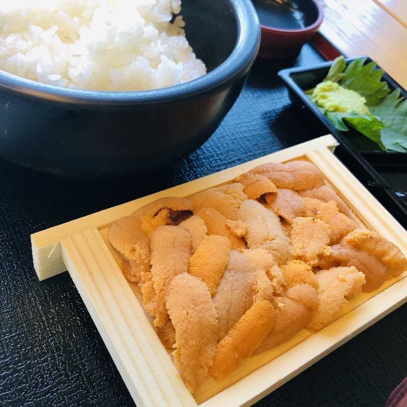 うに丼(道の駅　あぷた )