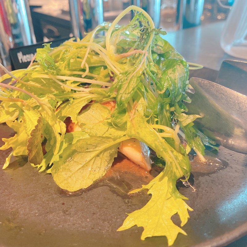 キノコとマッシュポテトのサラダ(CHICAMA)