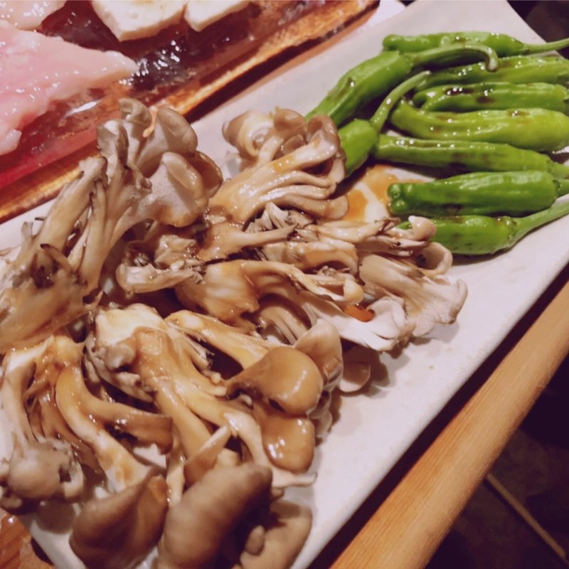 まいたけとししとう(小野田商店(オノダショウテン))