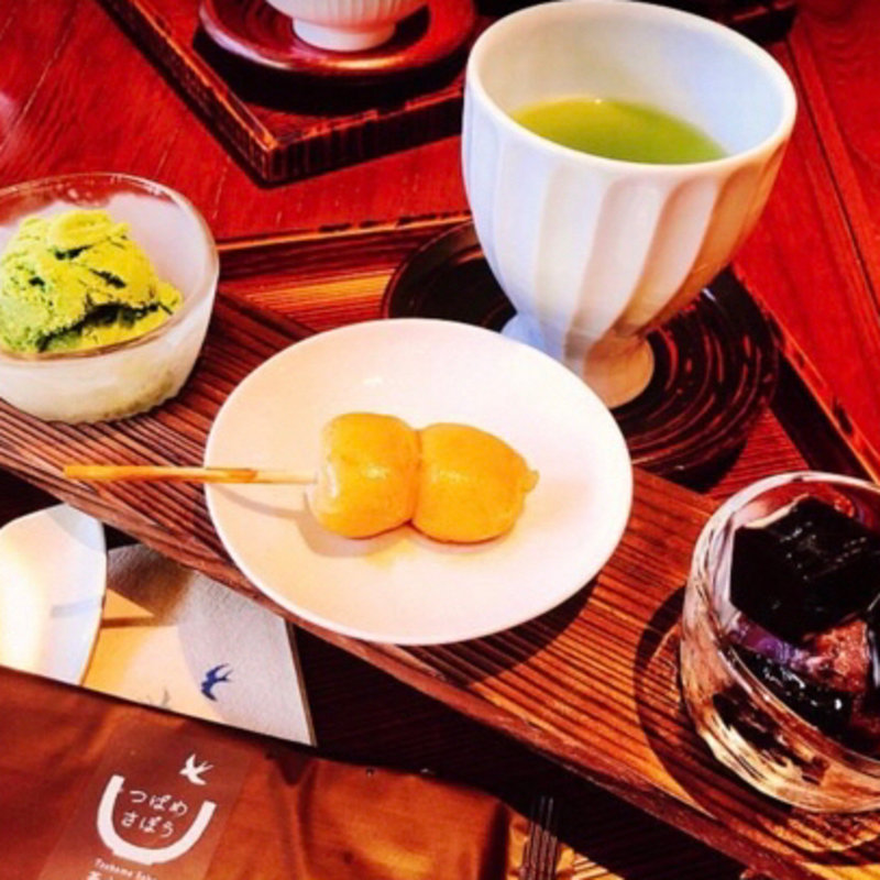 甘味三点(つばめさぼう)