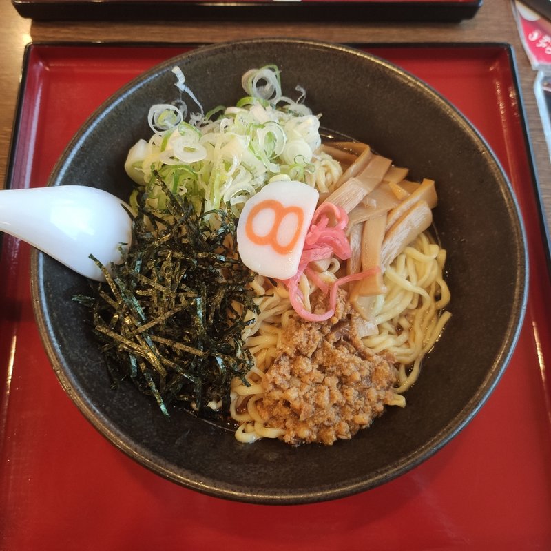 唐そば二玉(８番らーめん 武生店 )