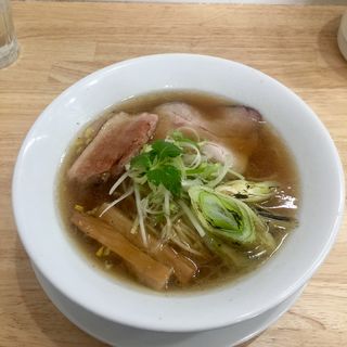 鴨だし焼きネギ醤油(Noodleshop arakawa)