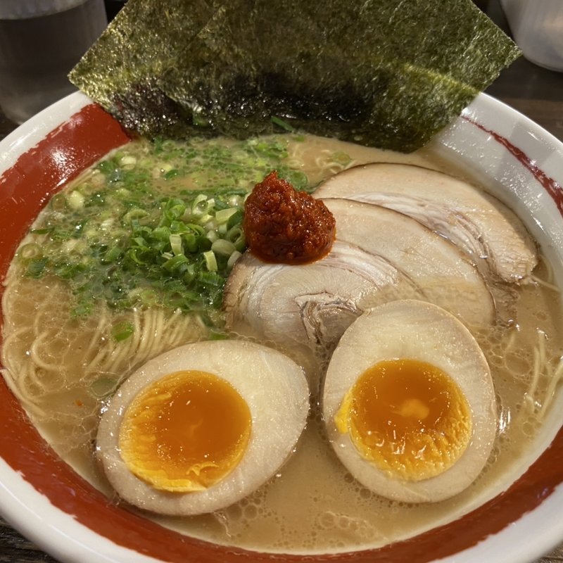 半熟玉子ラーメン＋のり2枚(暖暮 川崎仲見世通店)