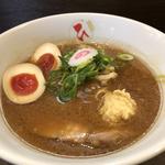 味噌らーめん 味玉付き(小麦と大豆 自家製麺 麺や ひなた)