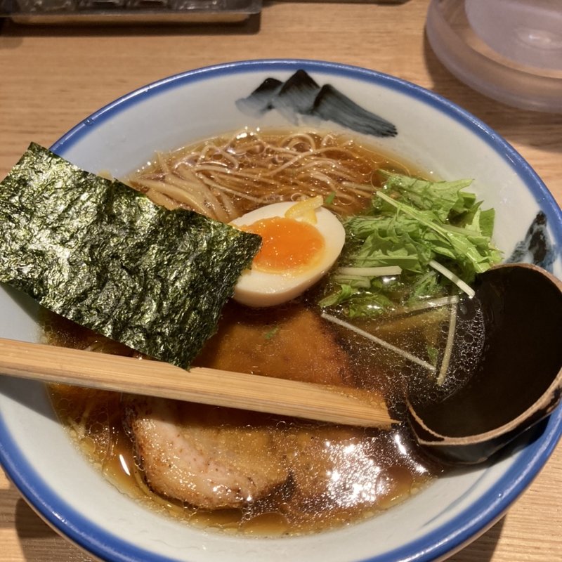 柚子醤油らーめん(AFURI 恵比寿)