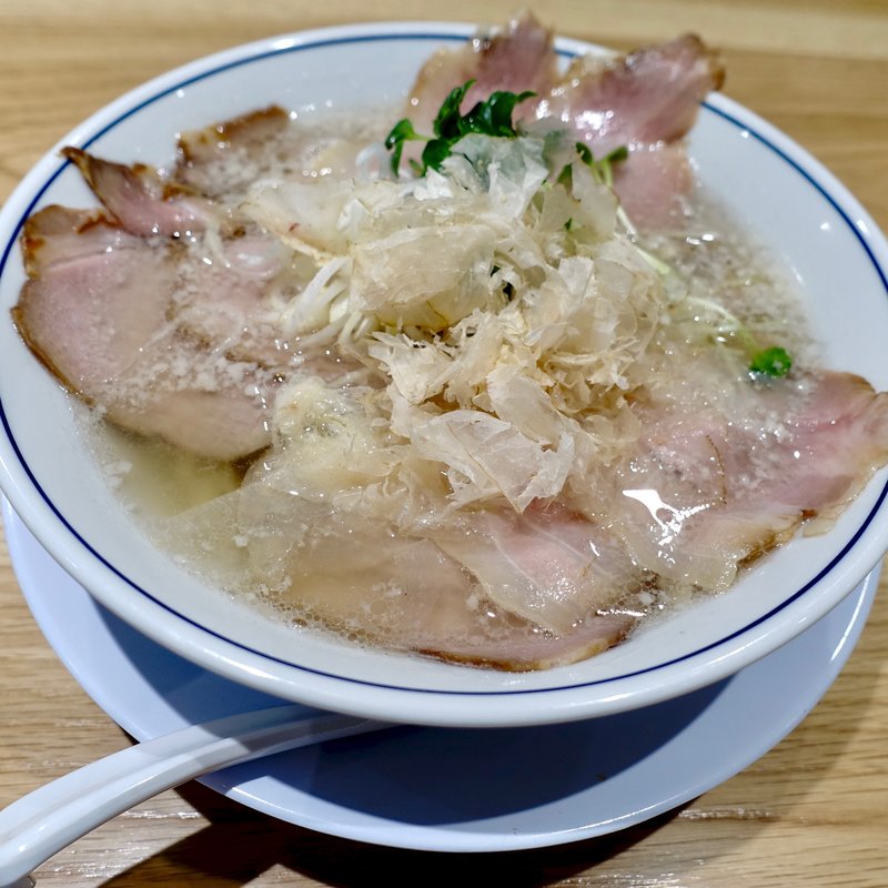 塩チャーシューめん(らーめん鱗 難波店)