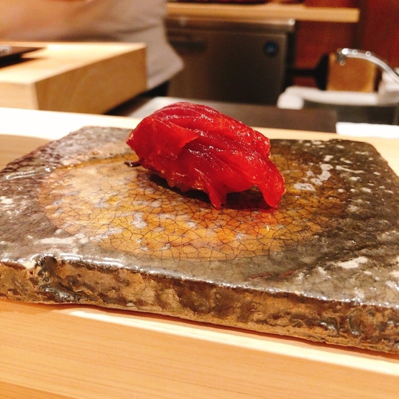 赤身の握り(海味 （うみ）)