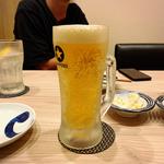 生ビール(ふぐぶた酒場)