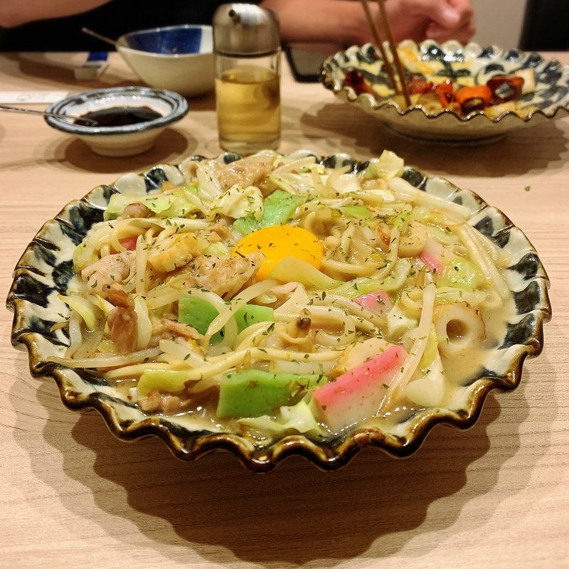 皿うどん(ふぐぶた酒場)