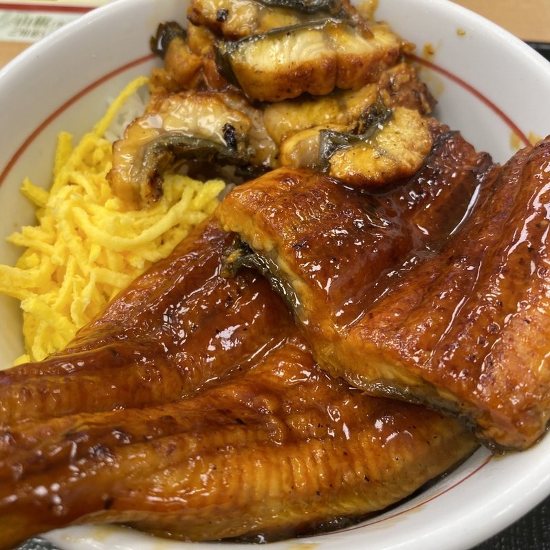 うな丼豪快盛(なか卯 新川店 )