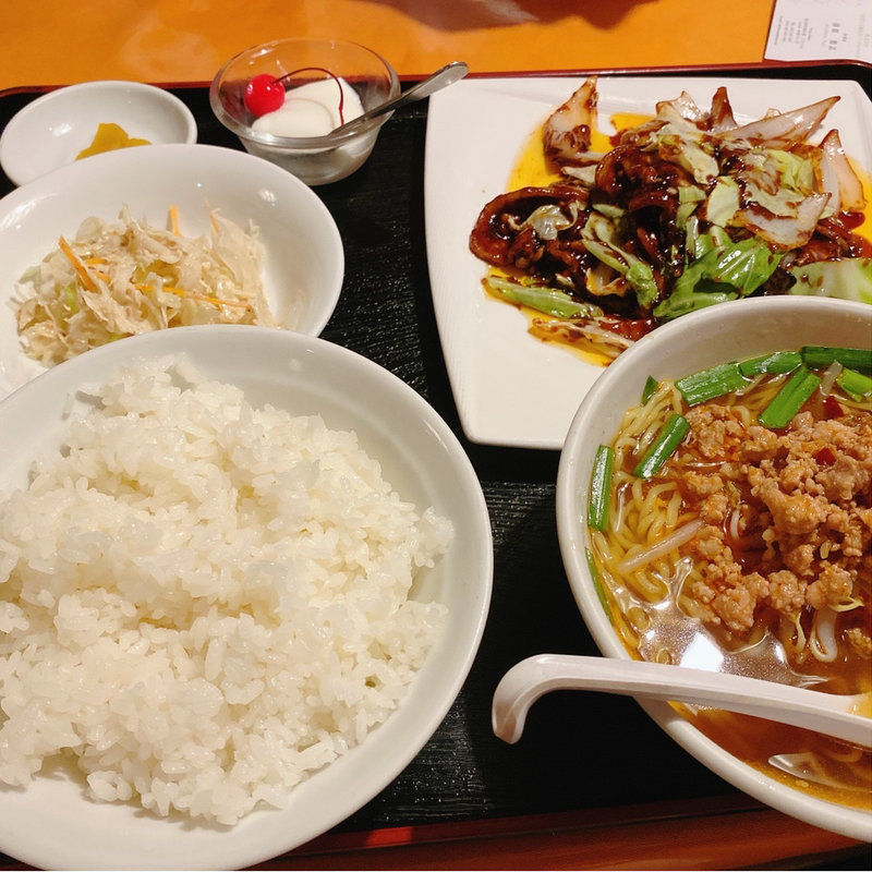 回鍋肉定食(久香亭 （きゅうかてい）)