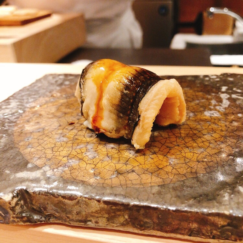 穴子の握り(海味 （うみ）)