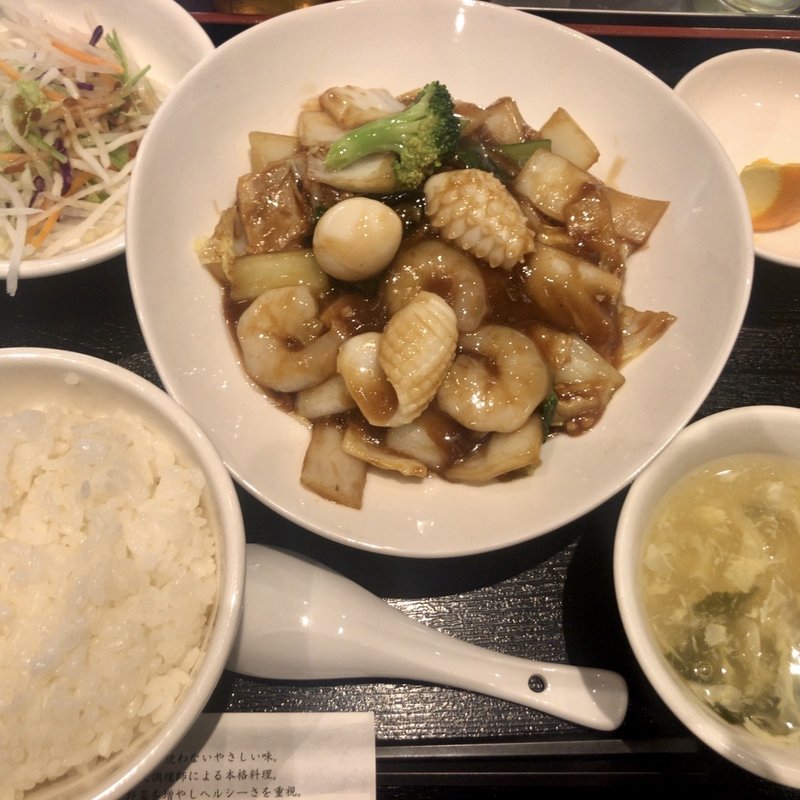 八宝菜定食(健康中華 青蓮 大崎東口店)