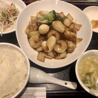 八宝菜定食(健康中華 青蓮 大崎東口店)