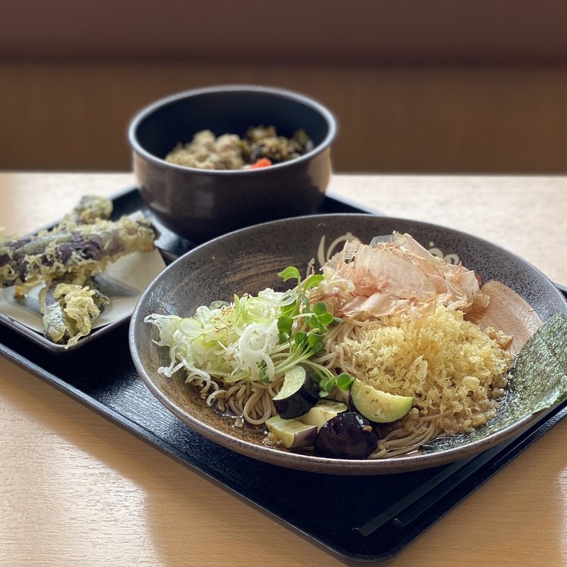 薬味そば(ゆで太郎 篠ノ井店 )