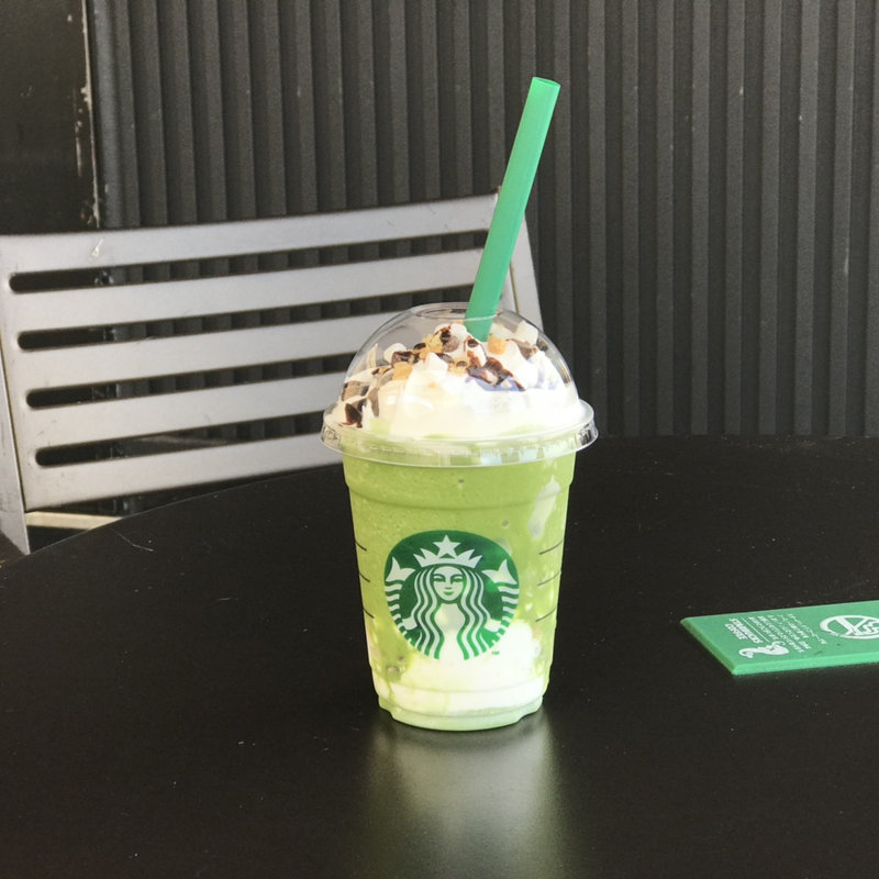 抹茶クリームフラペチーノ(スターバックスコーヒー 湾岸幕張パーキングエリア（上り線）店)