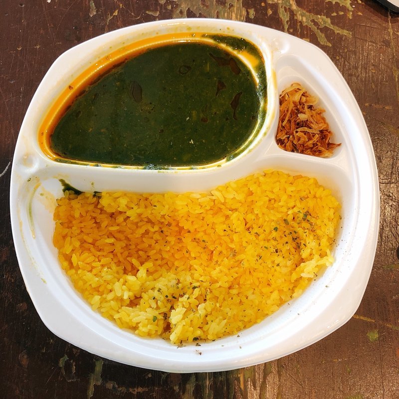 ほうれん草カレー(Jaguar Brown 秋葉原店)