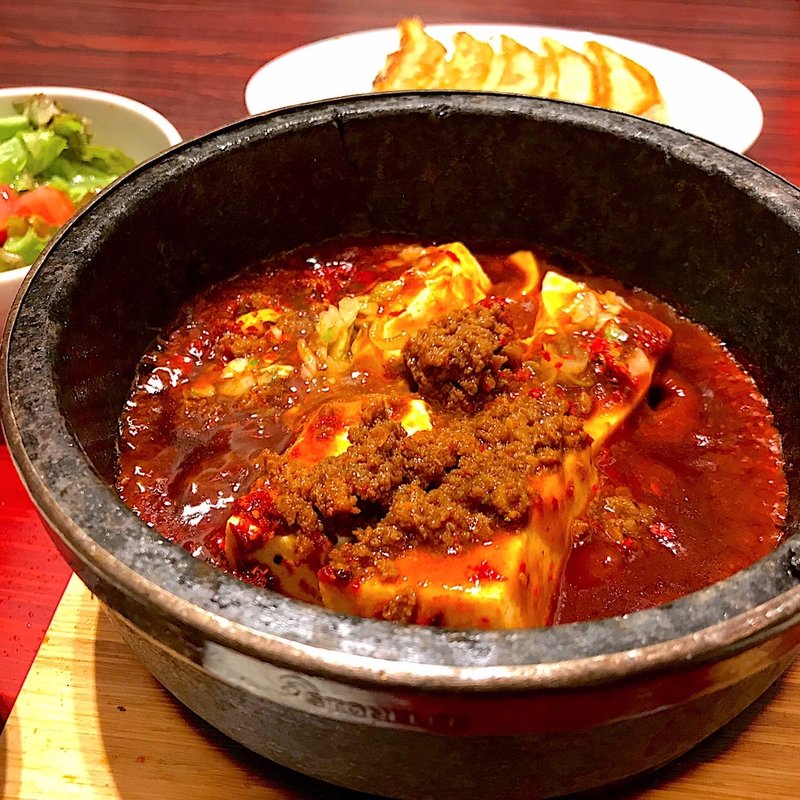 石焼き麻婆豆腐定食(香港厨房 入間)