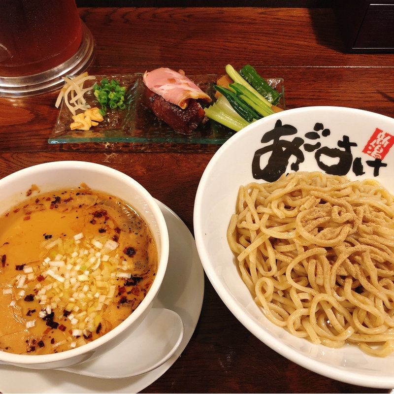 塩とんこつつけめん(麺屋あごすけ （めんやあごすけ）)