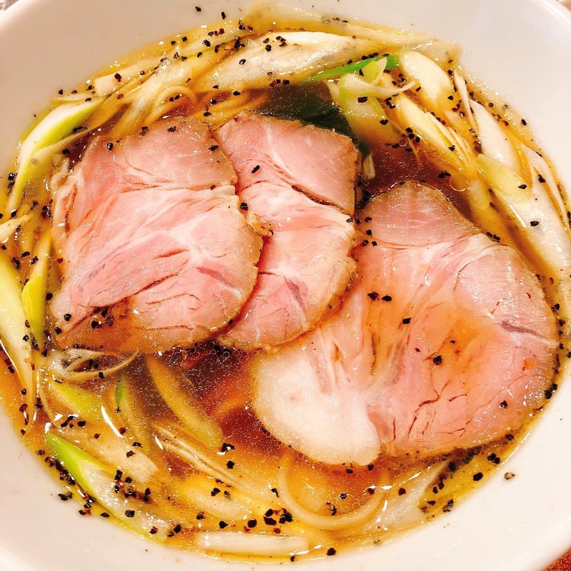 王様中華そば(チラナイサクラ )