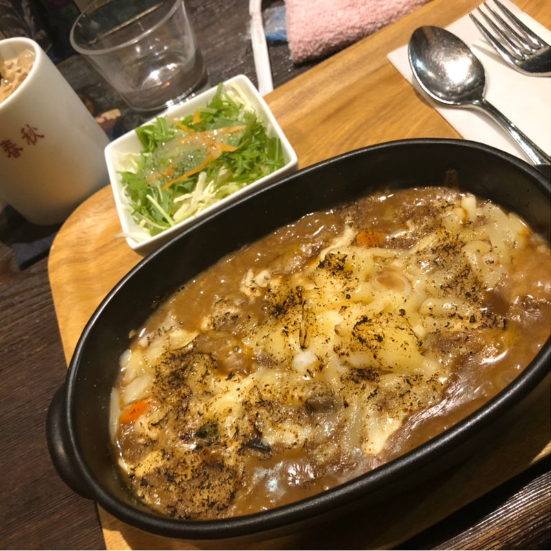 絶品焼きカレードリアセット(珈琲春秋Kobe 岡本本店)