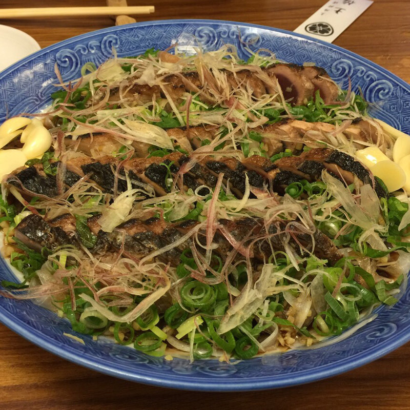 鰹のタタキ(土佐料理 土佐)