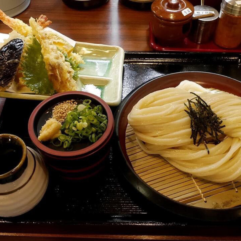 天ざるうどん(うどん 蔵十 （くらじゅう）)