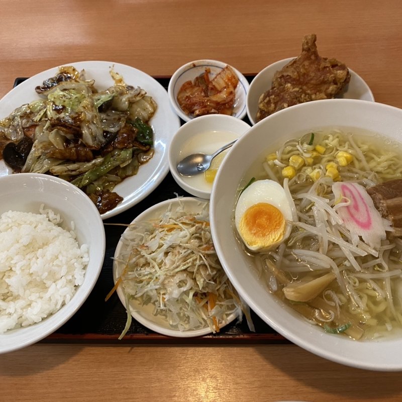 ホイコーロー定食(味香園)