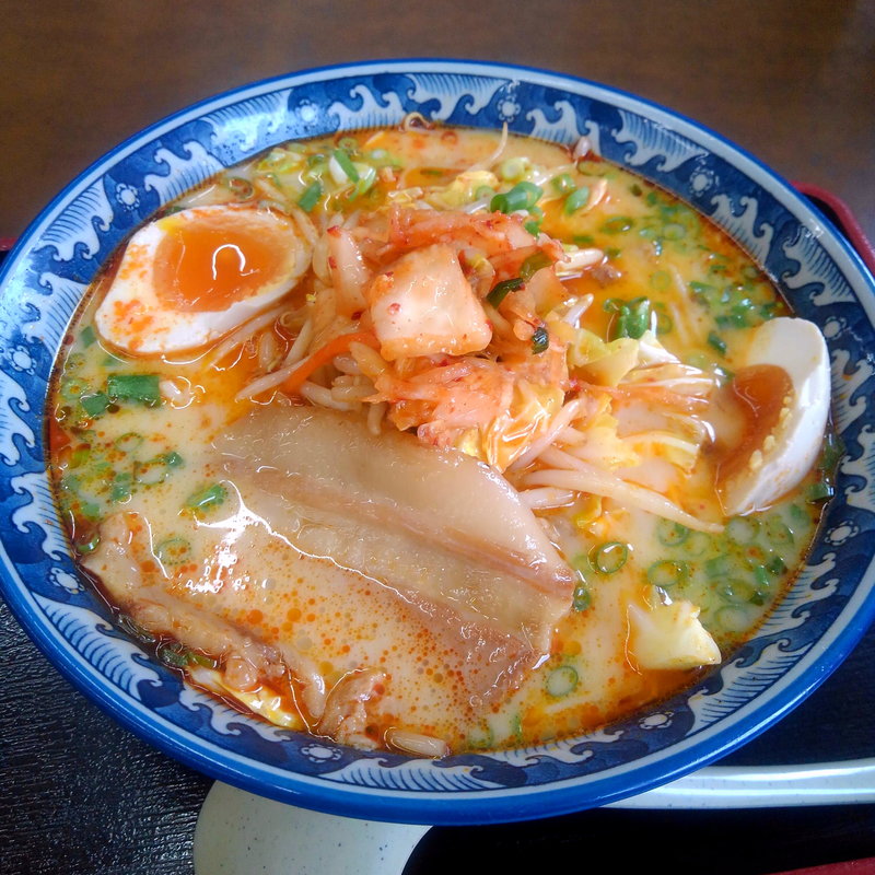 キム豚らーめん(紺のれん 長沼店 （こんのれん）)