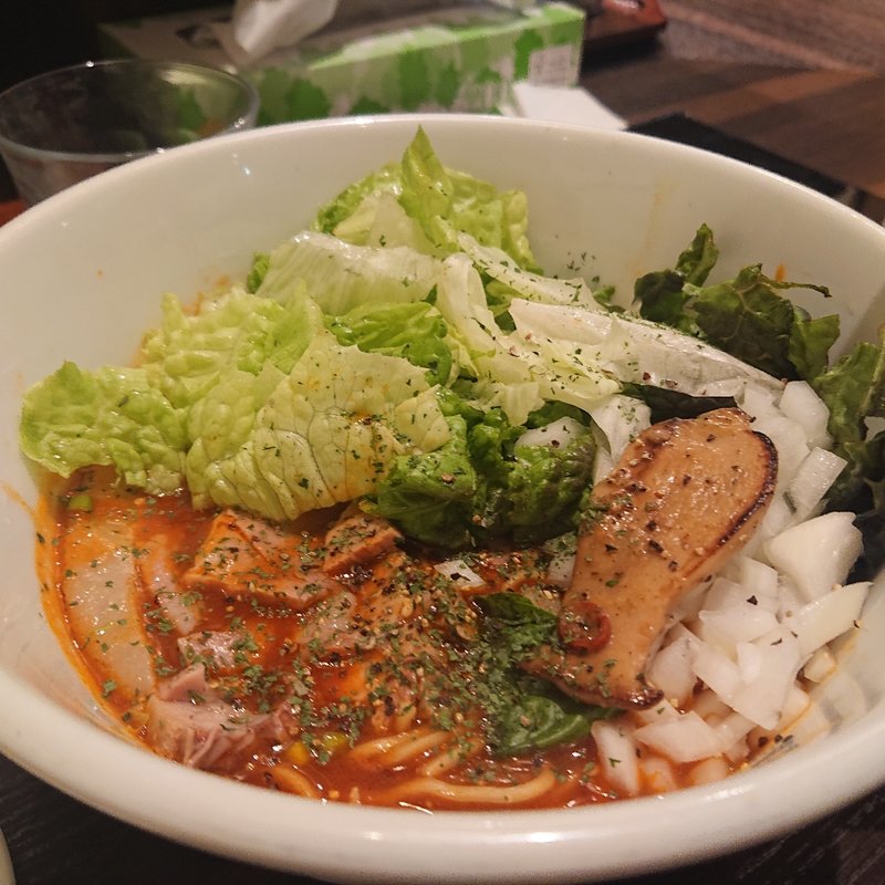 トマトらーめん(明かり家)