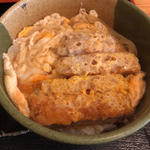 ミニかつ丼蕎麦(蕎麦たつ )