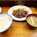 牛バラ定食(こづち)