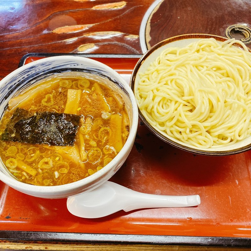 つけ麺熱盛りチャーシュー麺(大勝軒 小金井 （たいしょうけん）)