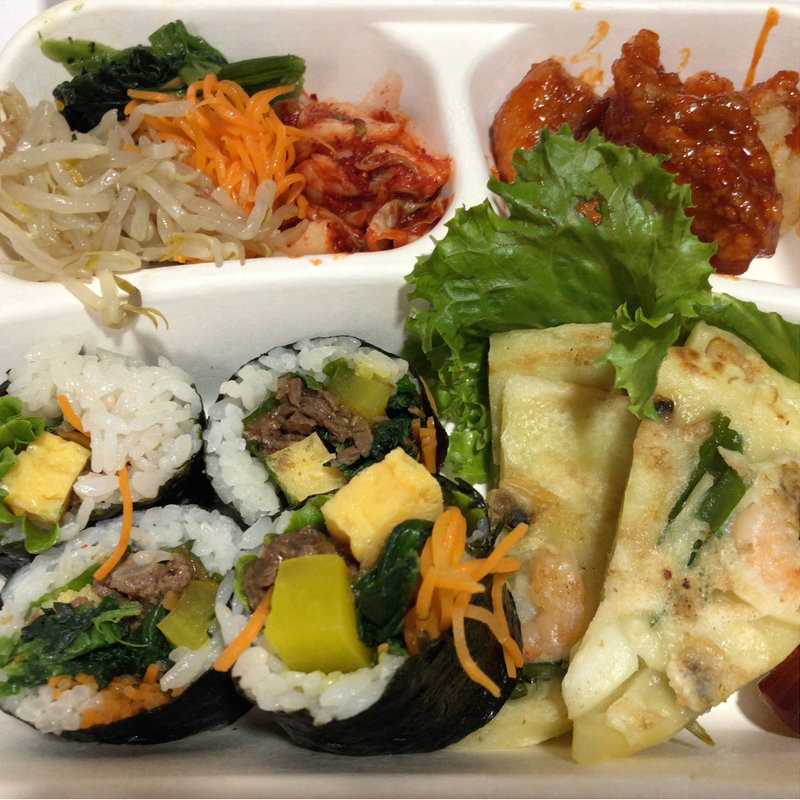 キンパ弁当(韓国家庭料理　チャンゴ　CIAL横浜)