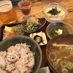 食堂かどの彩り小鉢定食(食堂かど。)