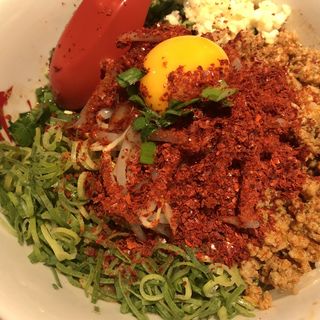 まぜそば(名古屋辛麺　鯱輪)