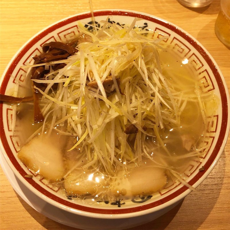 ねぎそば(中華そば専門 田中そば店 九段下店)