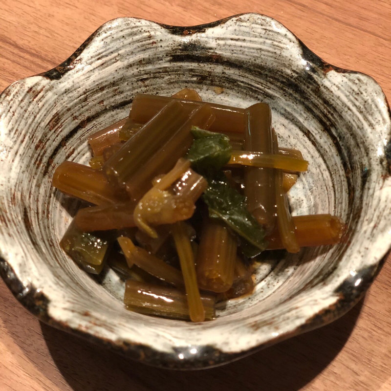 わさび菜(謙徳蕎麦家 ピアタ2号店 )