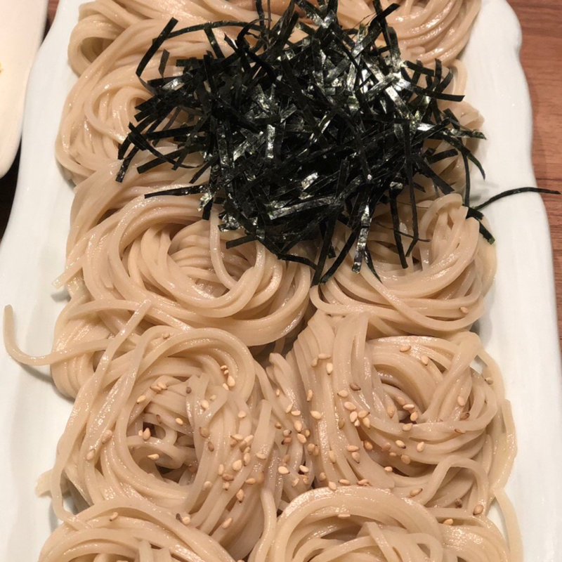 ふた盛り蕎麦(謙徳蕎麦家 ピアタ2号店 )