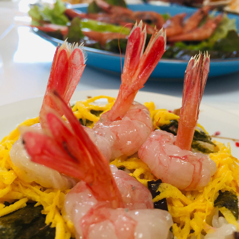 福井県産子持ち甘海老丼(NONｓ” Kitchen橋)