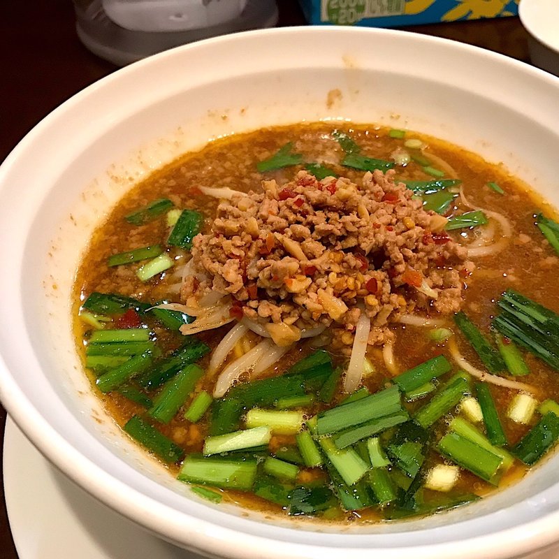 台湾ラーメン　ハーフ(元祖名古屋 台湾ラーメン味世 石神井公園店)